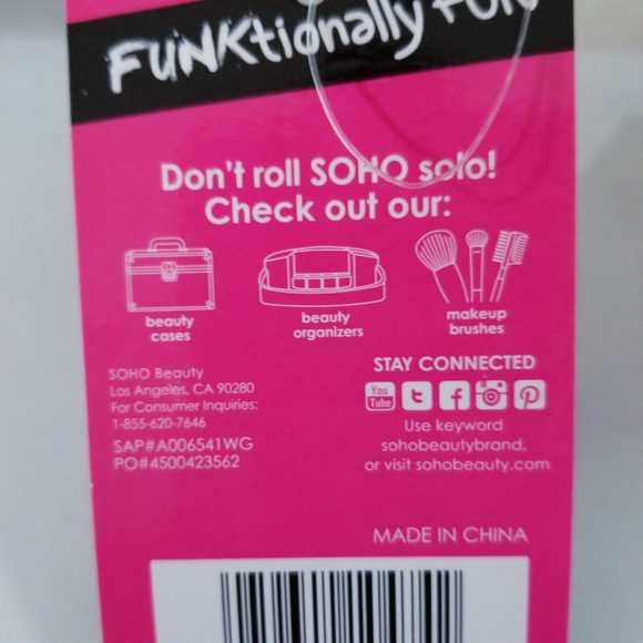 Soho London Women's Cosmetic  Tote Bag New - Picture 3 of 3